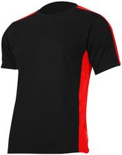 Lahti Pro L4022702 Koszulka T Shirt Czarno Czerwona Ce Rozmiar M