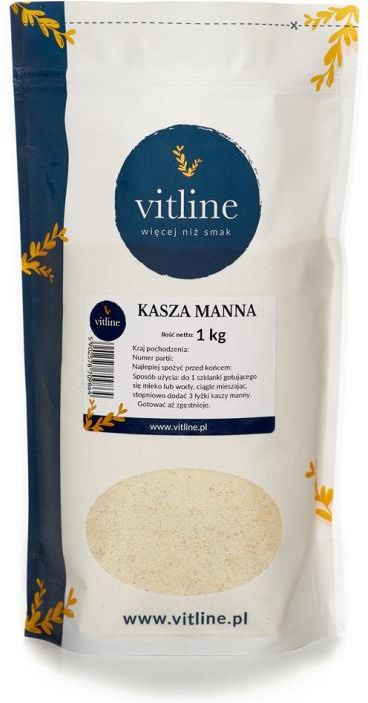 Vitline Kasza Manna 1kg Ceny I Opinie Ceneo Pl