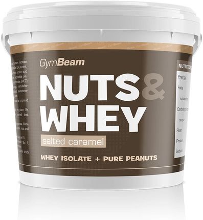 Gymbeam Białkowe Masło Orzechowe Nuts & Whey 1000G - zdjęcie 3