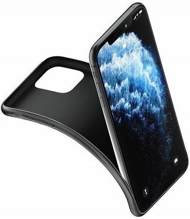 3Mk Matt Case Iphone 11 Pro Max Czarny/Black - zdjęcie 3