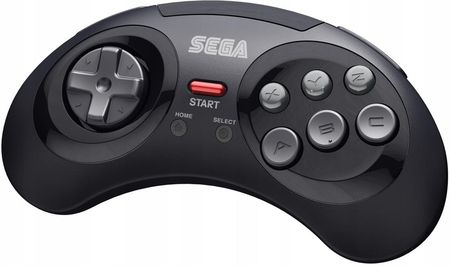 Retro-bit SEGA Mega Drive MD 8-B 2.4G Wireless Black Nintendo Switch - zdjęcie 4