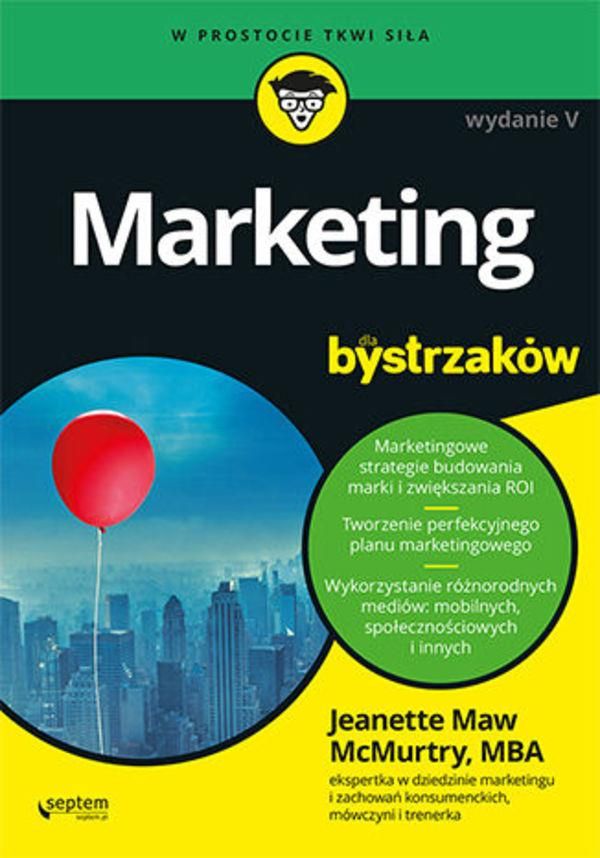 Marketing dla bystrzaków Wydanie V E book Ceny i opinie Ceneo pl