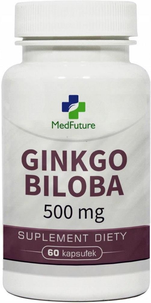 Kapsułki MedFuture Ginkgo Biloba Ekstrakt Miłorząb japoński 60 szt