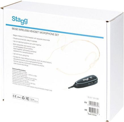 Stagg Suw Suw 12H-Be - Nagłowny System Bezprzewodowy - zdjęcie 2