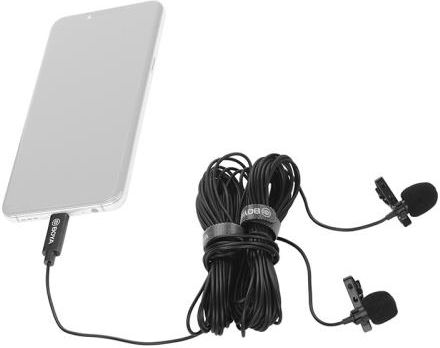Boya By-M3D - Mikrofon Krawatowy Ze Złączem Usb-C, Podwójny Boya By-M3D - zdjęcie 3