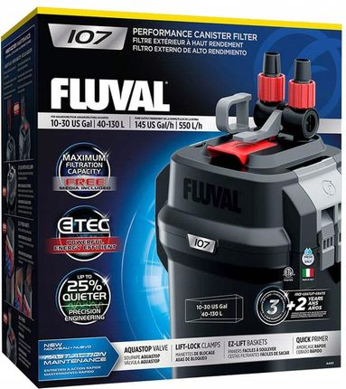 Hagen Fluval 107 Filtr Zewnętrzny 40-130l 550l/h - zdjęcie 3
