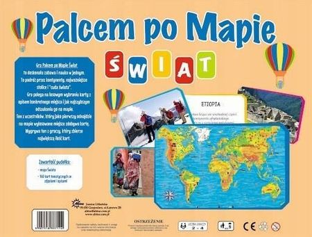 Abino Palcem Po Mapie Świat - zdjęcie 2