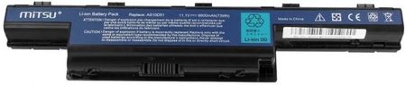 MITSU BATERIA DO ACER ASPIRE 4551, 4741, 5741 6600 MAH (71 WH) 10.8 - 11.1 VOLT - zdjęcie 2