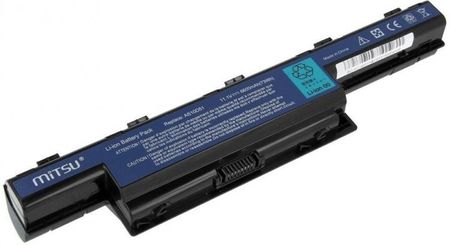 MITSU BATERIA DO ACER ASPIRE 4551, 4741, 5741 6600 MAH (71 WH) 10.8 - 11.1 VOLT - zdjęcie 4