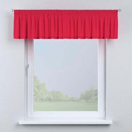 Dekoria Lambrekin na taśmie marszczącej czerwony 260x40cm Quadro - zdjęcie 2