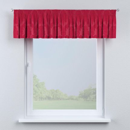 Dekoria Lambrekin na taśmie marszczącej bordowy 390x40cm Damasco - zdjęcie 2