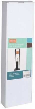 Nowoczesny Stojak Na Papier + Szczotka Wc Bambus - zdjęcie 5