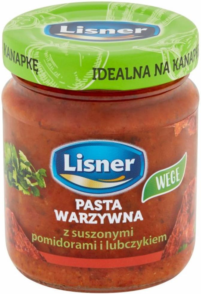 Lisner Pasta Warzywna Z Suszonymi Pomidorami I Lubczykiem 110g Ceny I