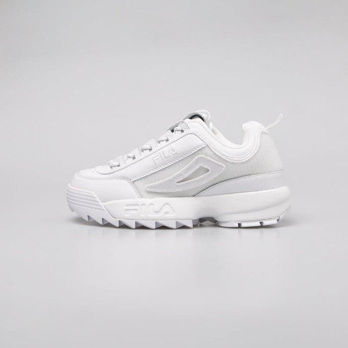 Sneakers Buty Damskie FILA Disruptor II Patches WMN White Ceny I