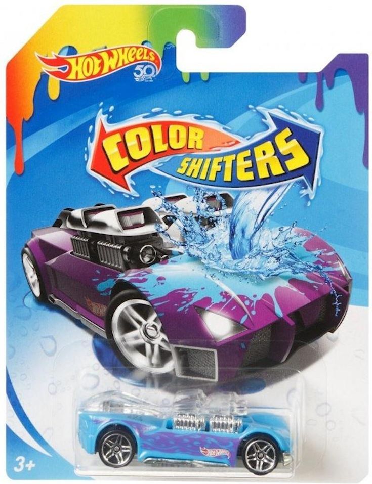 Hot Wheels Samochodzik Zmieniający Kolor Color Shifters WHAT 4 2 BHR15