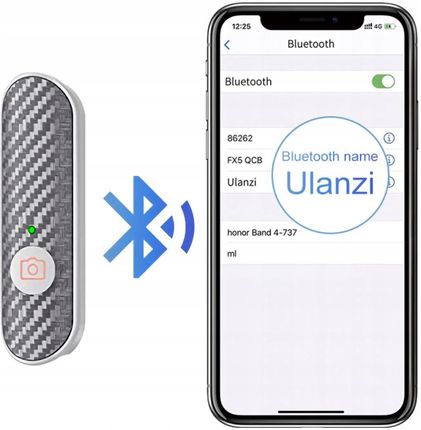 Ulanzi Selfie Stick Bluetooth Do Iphone Biały (Sk01) - zdjęcie 4
