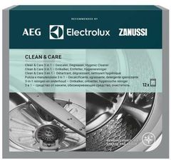 Zdjęcie Electrolux Preparat Do Pralki I Zmywarki 3 W 1 Clean&Care 12Szt (M3GCP400) - Grudziądz