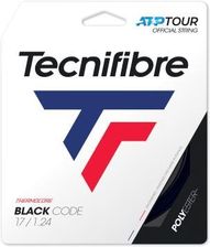 Zdjęcie TECHNIFIBRE NACIĄG TENISOWY JEDNORDZENIOWY BLACK CODE 1,24 mm CZARNY - Wrocław