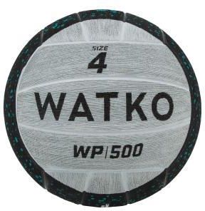 Zdjęcie WATKO PIŁKA do WATERPOLO WP500 obciążona 800 G rozmiar 4 CZARNY - Dąbrowa Górnicza