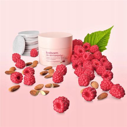 Fluff Balsam Do Demakijażu Maliny Z Migdałami 50 Ml - zdjęcie 2