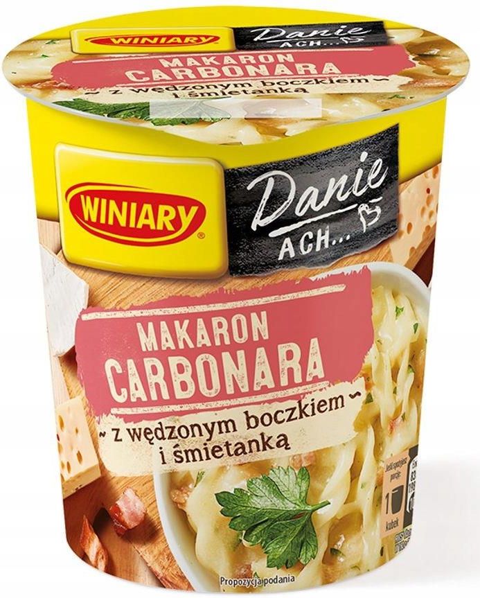 Winiary Makaron Carbonara 50G Streetfood Szybkie Ceny I Opinie Ceneo Pl