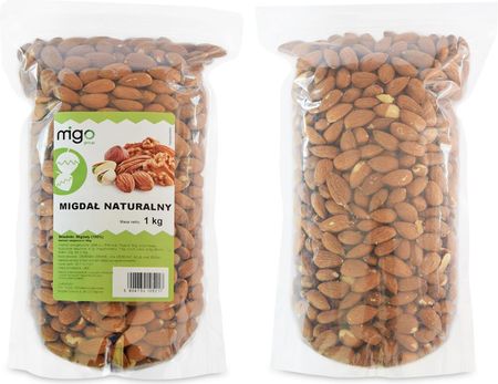 Zestaw x2 Migdały Naturalne całe 2Kg MIGOgroup - zdjęcie 6