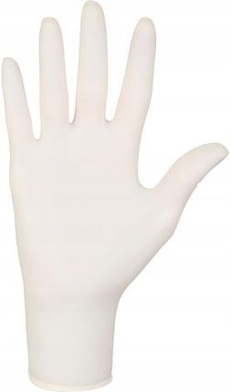 Mercator Medical Rękawice Lateksowe Dermagel Coated M 100szt. - zdjęcie 3