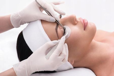 Mercator Medical Rękawice Lateksowe Dermagel Coated M 100szt. - zdjęcie 2