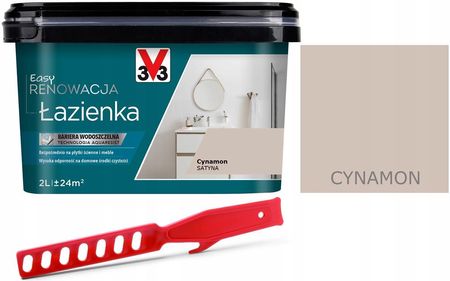 V33 Easy Renowacja Łazienka Cynamon 2L - zdjęcie 5