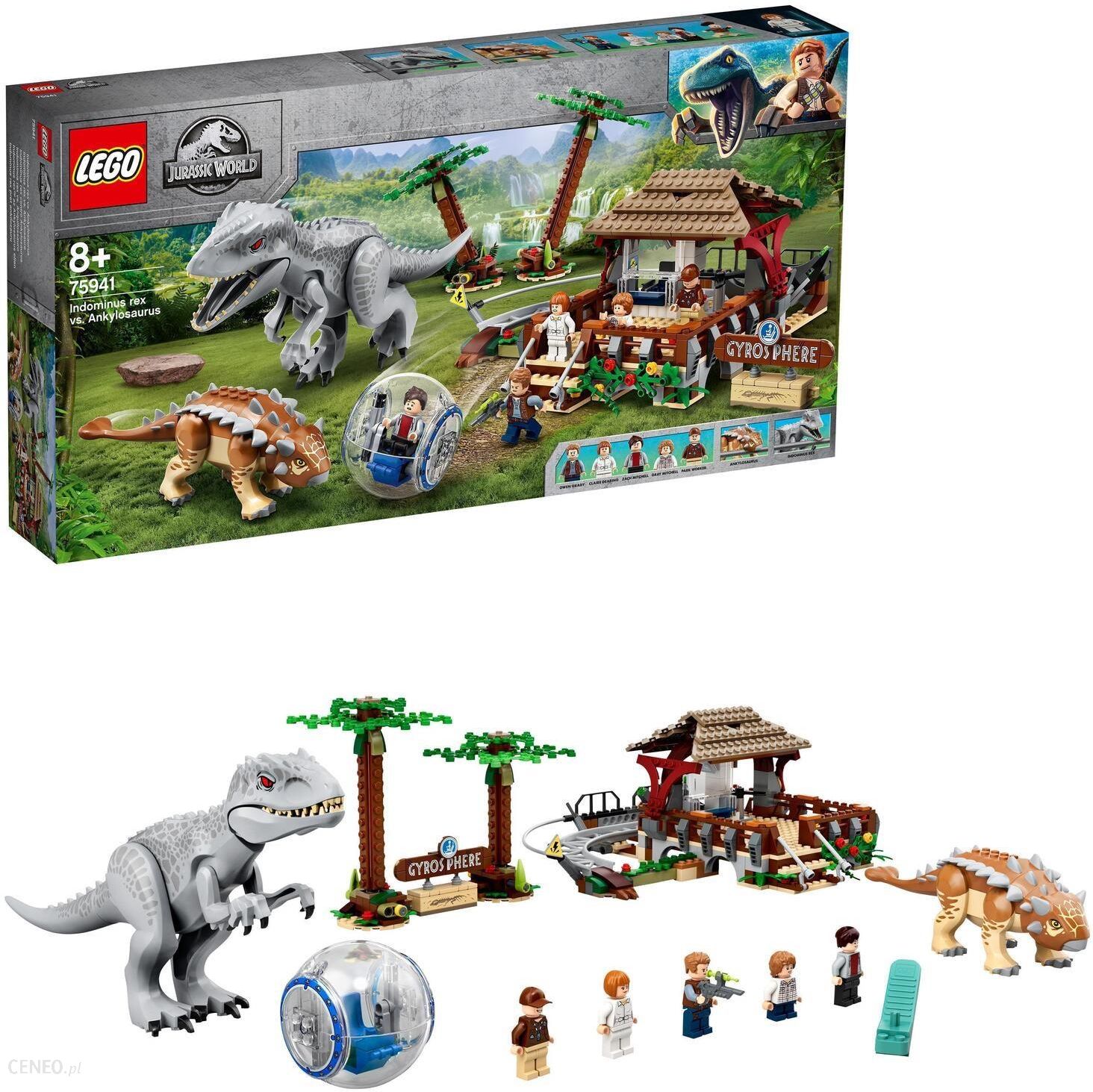 LEGO Jurassic World 75941 Indominus Rex Kontra Ankylozaur Ceny