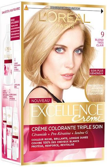 L Oreal Paris Excellence Creme Farba do włosów 9 Very Light Blonde