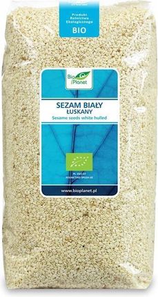 Bio Planet Sezam Biały łuskany Bio 1 kg - zdjęcie 2