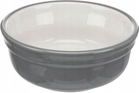 Trixie Miski ceramiczne Na Stojaku 2 x 250ml szare - zdjęcie 2