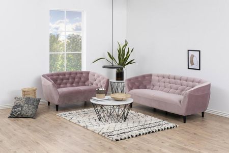Sofa 3Osobowa Ria Velvet Dusty Rose - zdjęcie 4