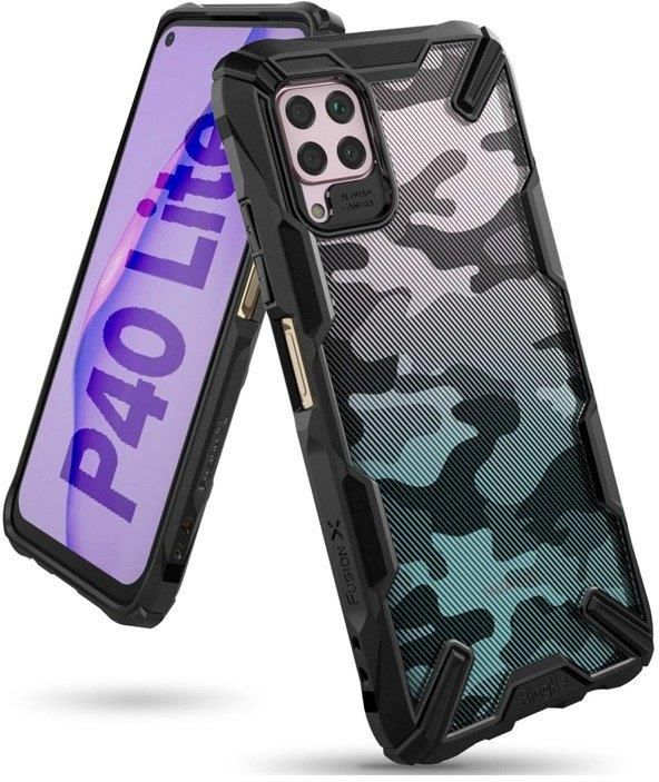 Ringke FUSION X DESIGN ETUI PANCERNY POKROWIEC Z RAMKĄ HUAWEI P40 LITE