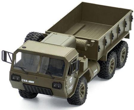 Jjrc Ciężarówka Wojskowa P801 6X6 2.4Ghz Rtr Zielona - zdjęcie 4