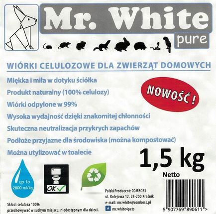 Granulat - Wiórki celulozowe - - zdjęcie 4