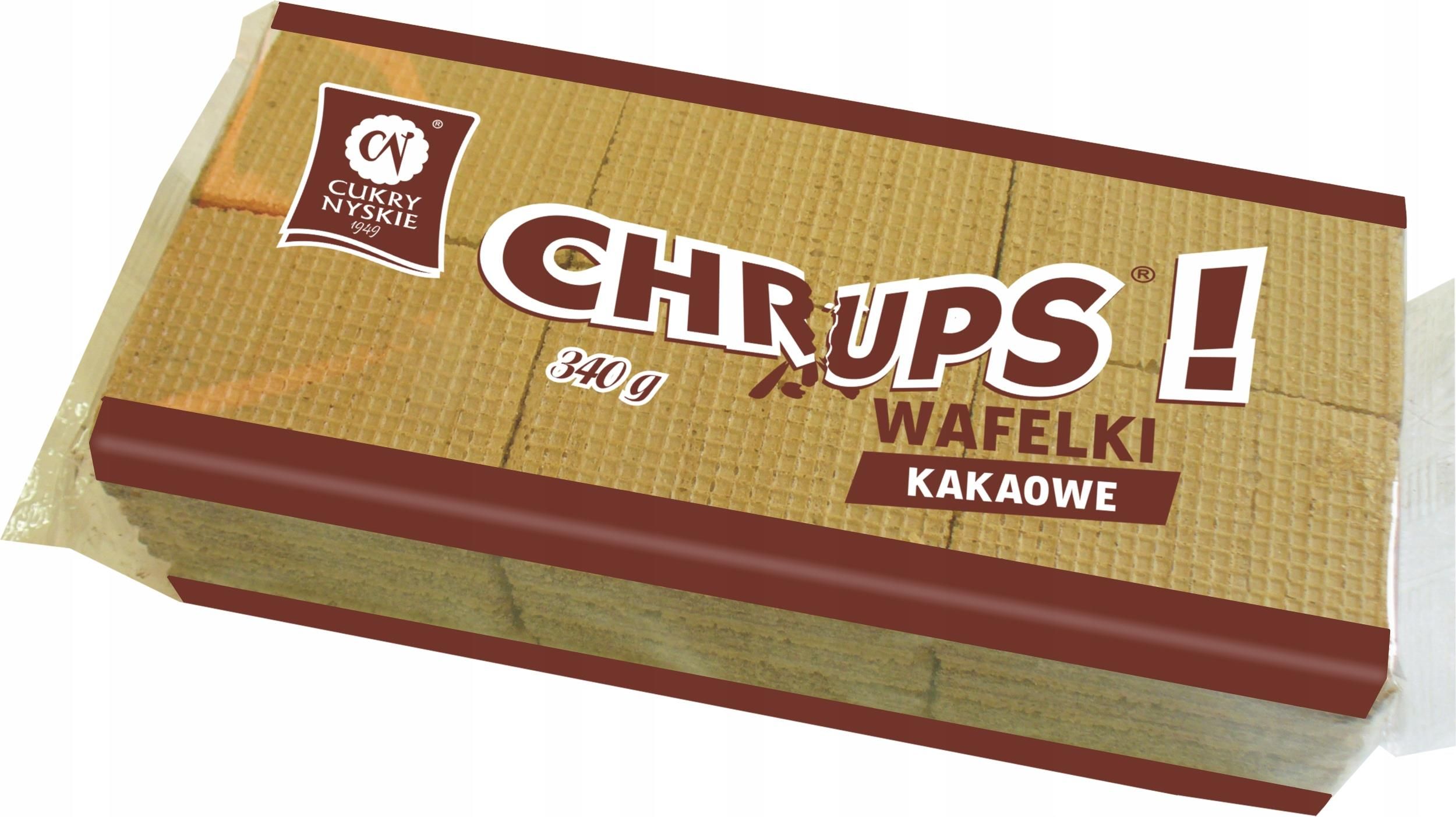 Wafle Kakaowe Chrups 340g Cukry Nyskie Ceny I Opinie Ceneo Pl