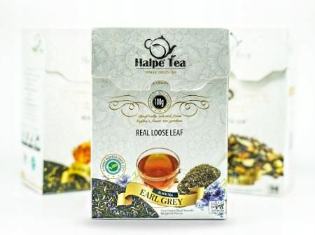 Herbata Czarna herbata liściasta Earl Grey 100g Halpe Tea Ceny i