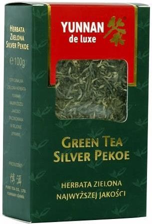 Herbata Herbata zielona liściasta Yunnan de Luxe Green Sil Ceny i