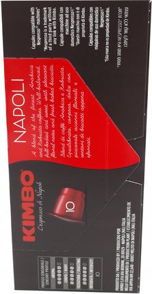 Kimbo Napoli kapsułki do systemu Nespresso 10szt - zdjęcie 2