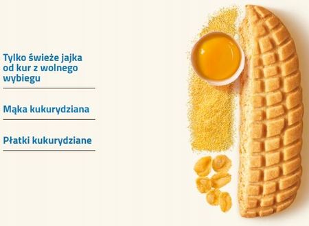 Ciastka Mulino Bianco Pannocchie 350g Włoskie - zdjęcie 2