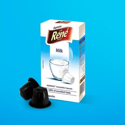Rene Kaspułka Nespresso Mleko Hermetyczna Nowość - zdjęcie 2