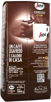 Segafredo Espresso Casa 1kg - zdjęcie 4