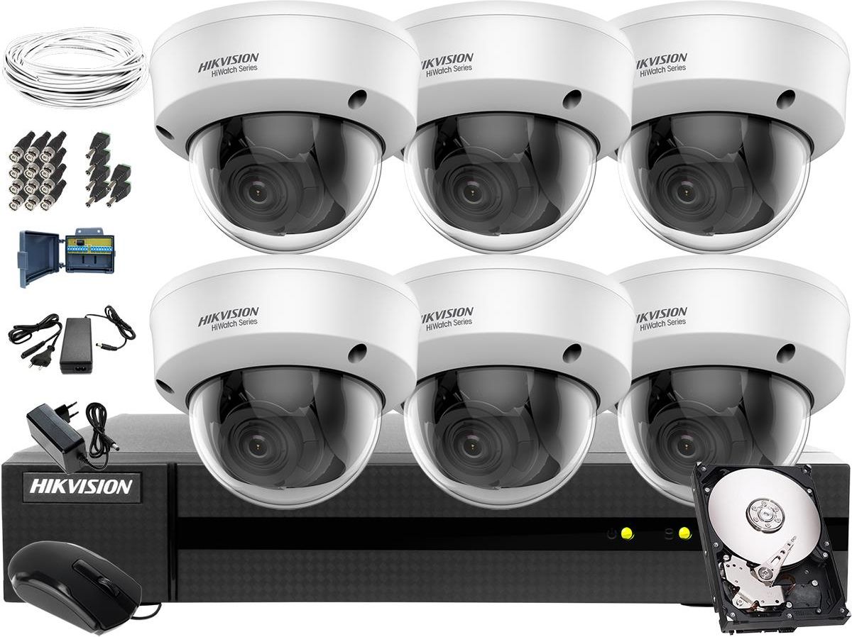 Zestaw Do Monitoringu Hikvision Hiwatch Zestaw Do Monitoringu Hwd