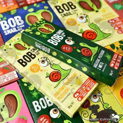Bob Snail jabłko-wiśnia ciemna czekolada 30 g - zdjęcie 2