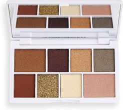 Makeup Revolution Mini Chocolate Paleta Cieni Do Powiek White Gold