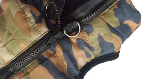 Kamizelka Dla Psa Kota Ubranko Moro Zielone XL - zdjęcie 3