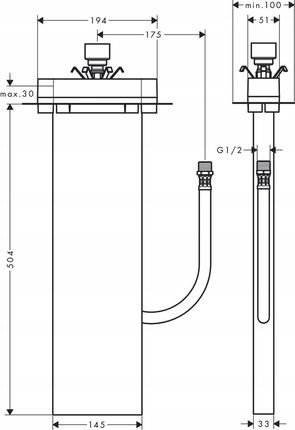 Hansgrohe Sbox 13560180 - zdjęcie 3