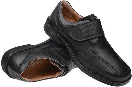 Półbuty JOSEF SEIBEL 38286 23 600 Bradfjord 06 Schwarz K Czarne XXL - zdjęcie 3